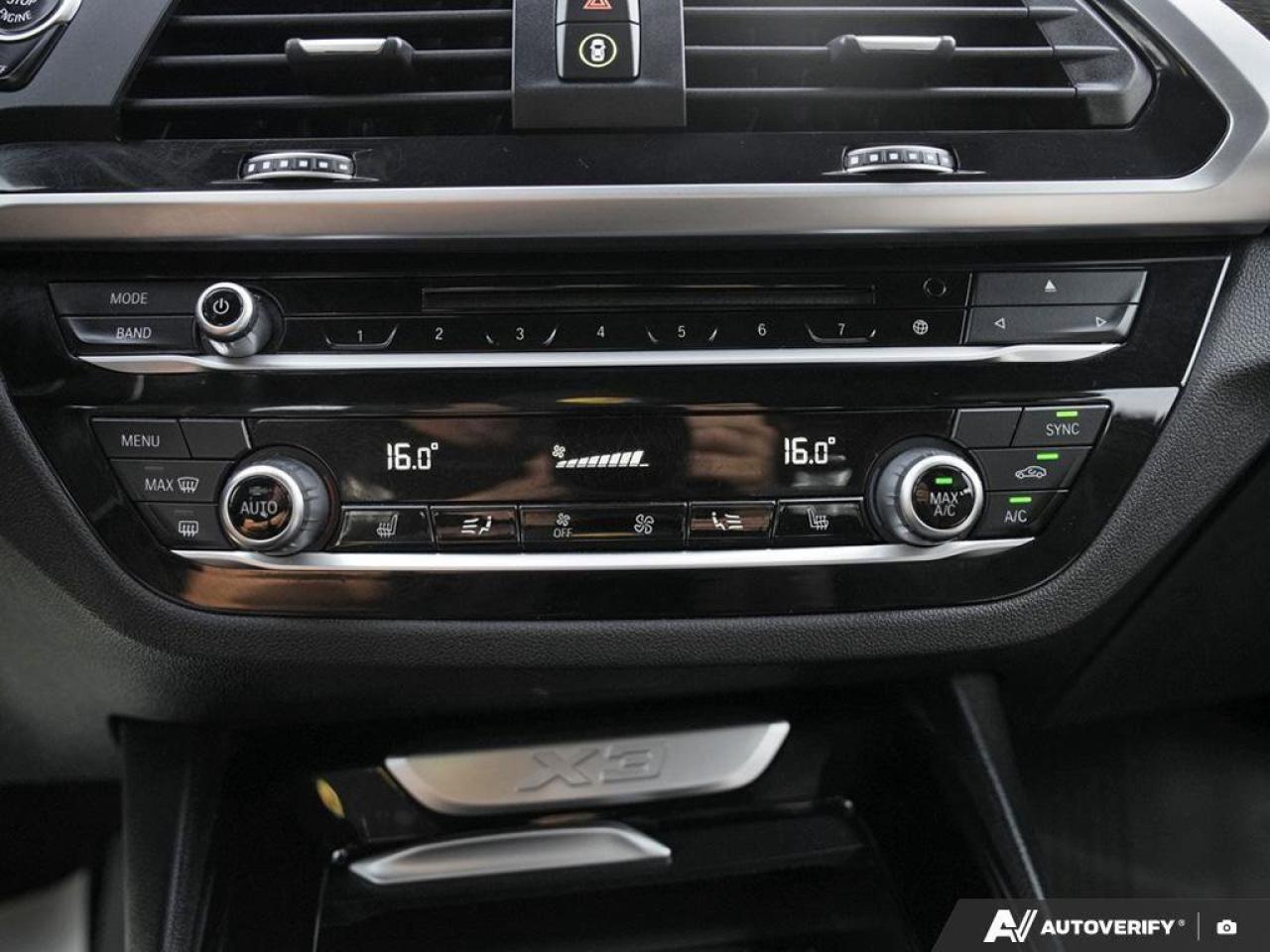 2018 BMW X3 xDrive30iCERTIFIED AS-TRADED, LEATHERETTE, NAV, BA Photo