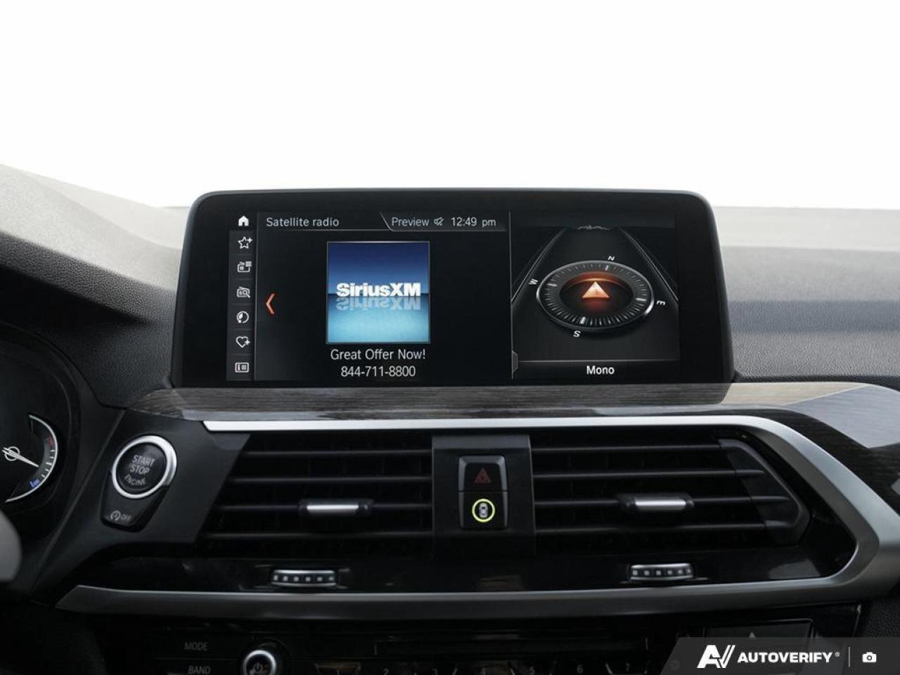 2018 BMW X3 xDrive30iCERTIFIED AS-TRADED, LEATHERETTE, NAV, BA Photo