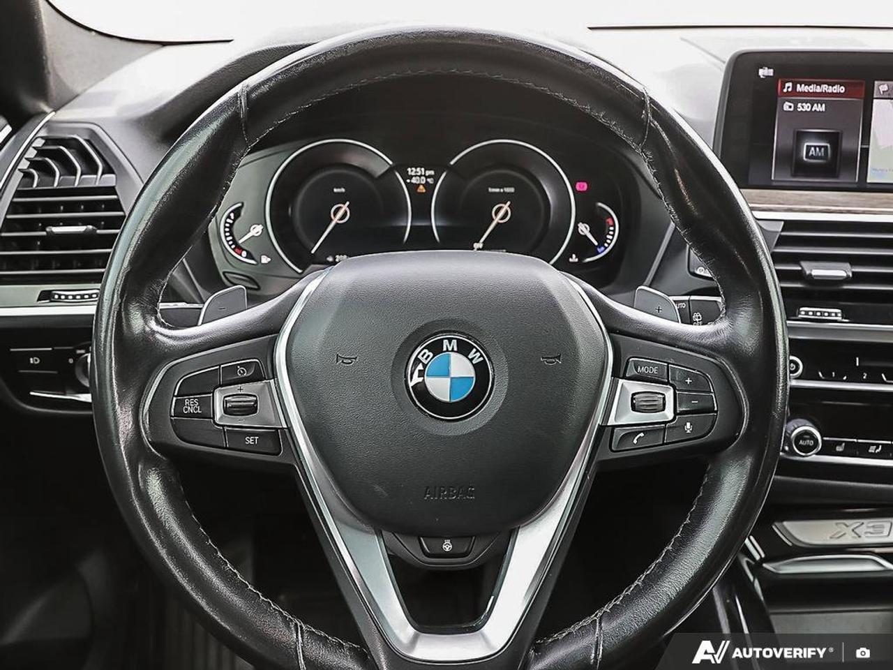 2018 BMW X3 xDrive30iCERTIFIED AS-TRADED, LEATHERETTE, NAV, BA Photo