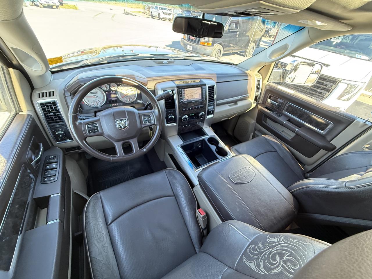 2012 RAM 3500 LARAMIE LONGHORN BDS LIFT/WHEEL/TIRE PKG!! Photo