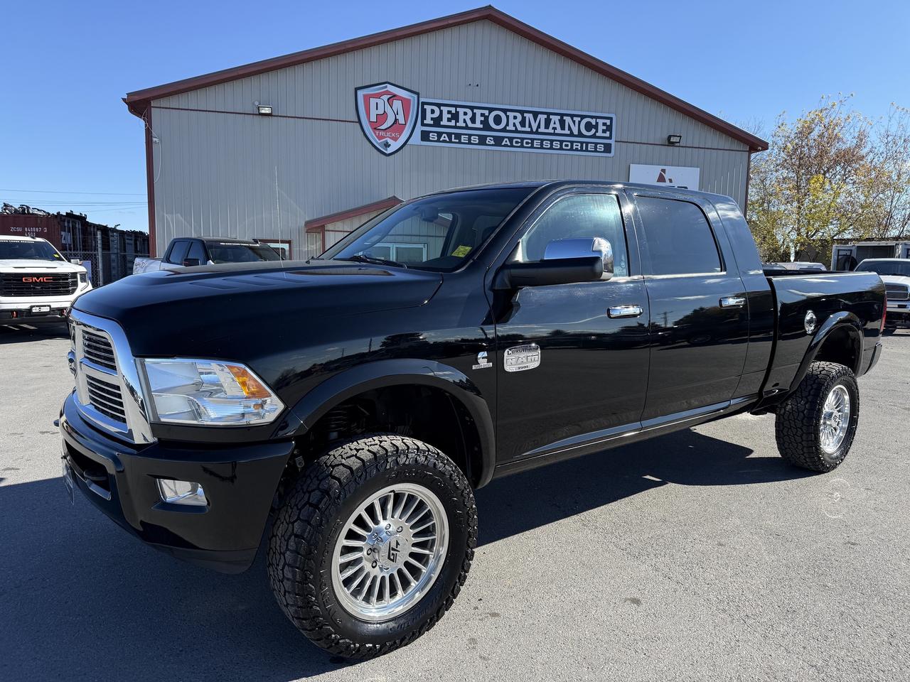 2012 RAM 3500 LARAMIE LONGHORN BDS LIFT/WHEEL/TIRE PKG!! Photo2
