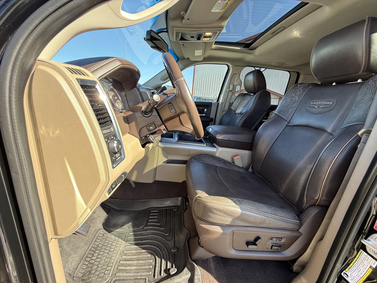 2012 RAM 3500 LARAMIE LONGHORN BDS LIFT/WHEEL/TIRE PKG!! Photo