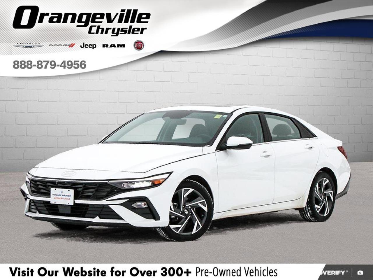 2024 Hyundai Elantra LuxuryONE-OWNER, ACCIDENT-FREE, SUNROOF, LEATHER, Photo0