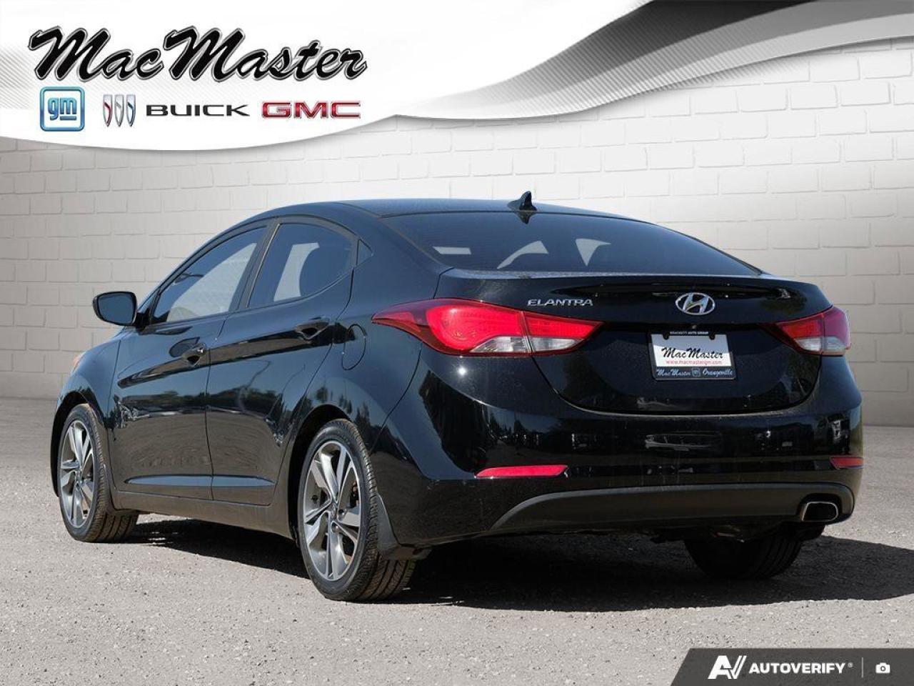 2016 Hyundai Elantra SportGLS, 2.0L, MANUAL, HEATED CLOTH, ROOF, CERTIF Photo