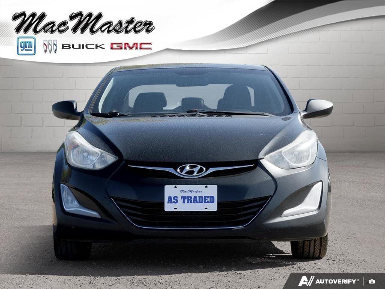 2016 Hyundai Elantra SportGLS, 2.0L, MANUAL, HEATED CLOTH, ROOF, CERTIF Photo