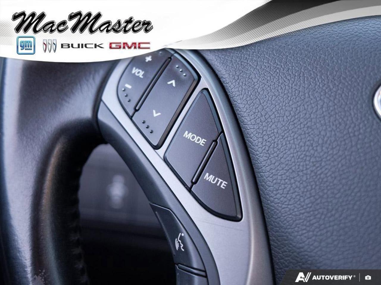 2016 Hyundai Elantra SportGLS, 2.0L, MANUAL, HEATED CLOTH, ROOF, CERTIF Photo