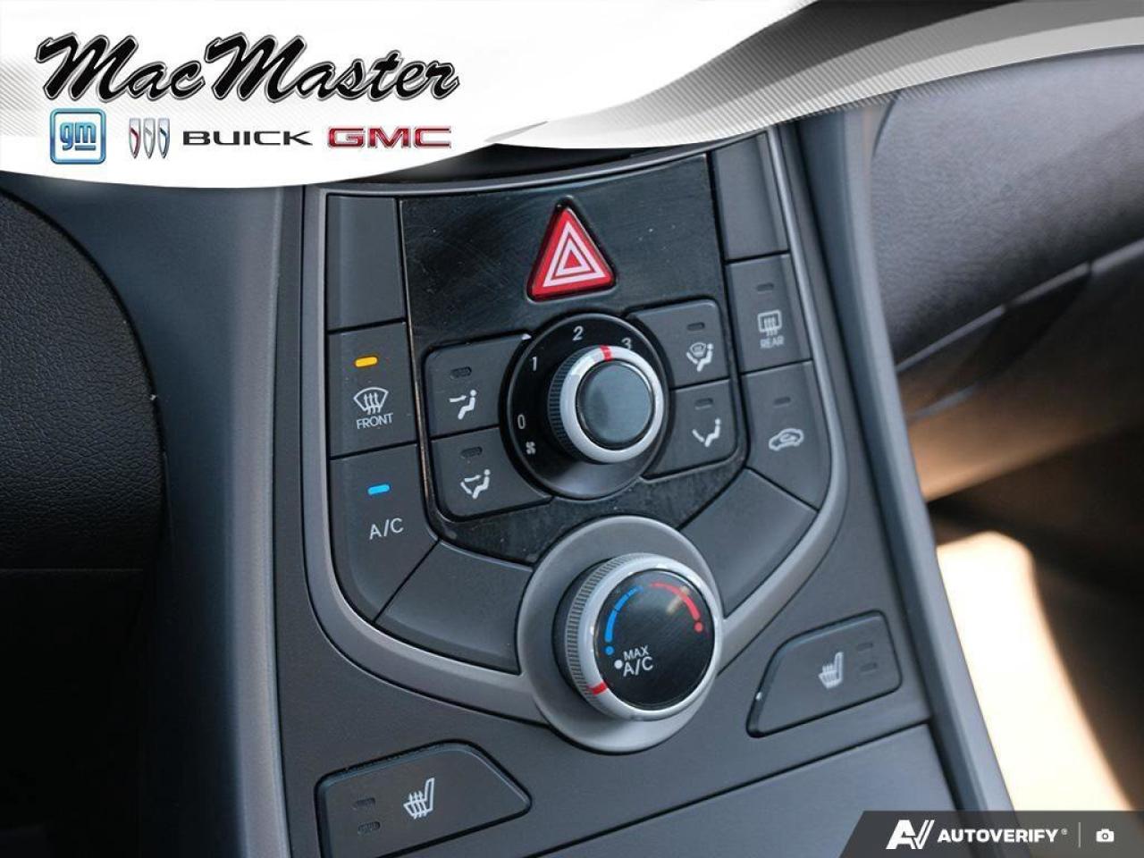 2016 Hyundai Elantra SportGLS, 2.0L, MANUAL, HEATED CLOTH, ROOF, CERTIF Photo