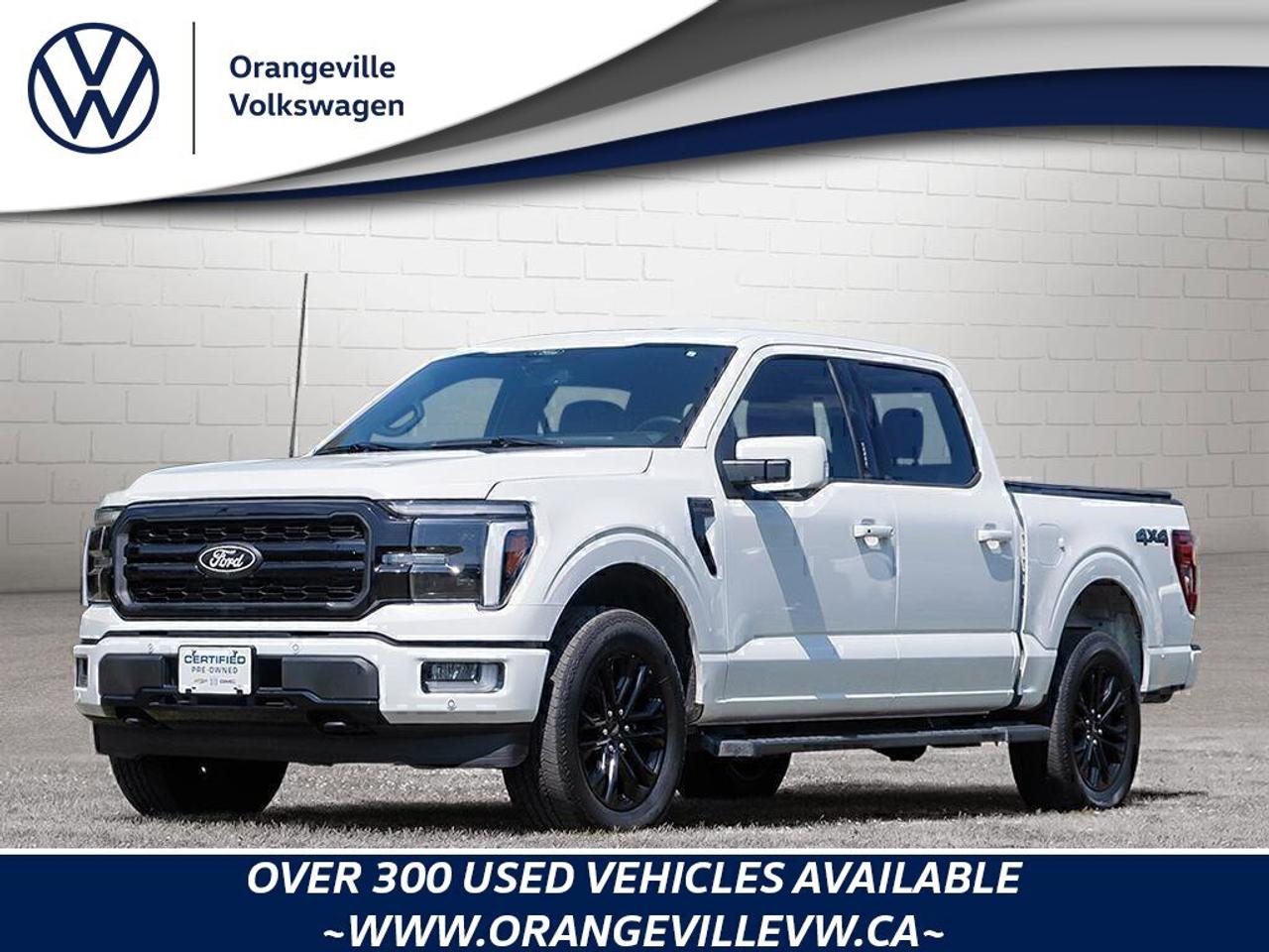 2024 Ford F-150 LARIATLARIAT BLACK, CREW, 4X4, ECOBOOST, NAV, HTD/ Photo0