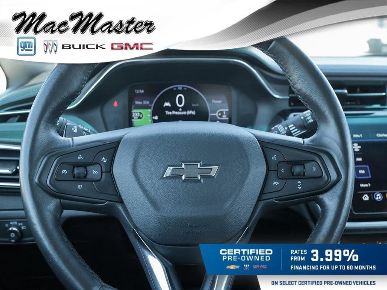 2023 Chevrolet Bolt EV 1LTLT, 416KM RANGE, HEATED CLOTH/WHEEL, 1-OWNER! Photo