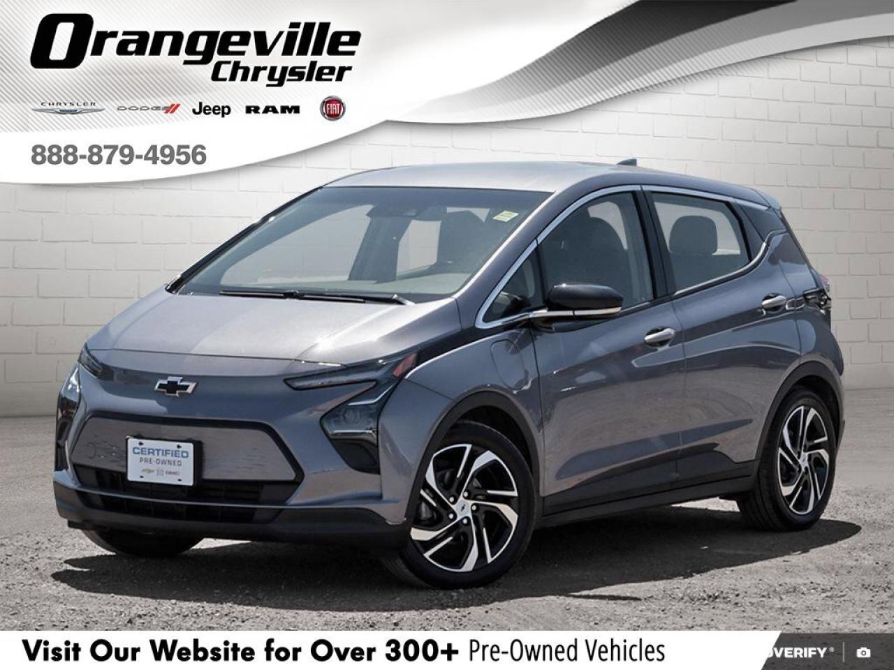 2023 Chevrolet Bolt EV 1LTLT, 416KM RANGE, HEATED CLOTH/WHEEL, 1-OWNER! Photo