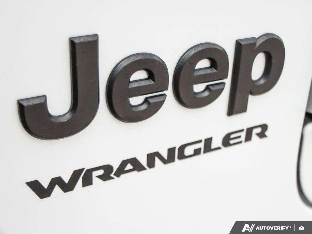 2023 Jeep Wrangler 4x4, One Owner, Accident-Free, Certified, Low KMS! Photo