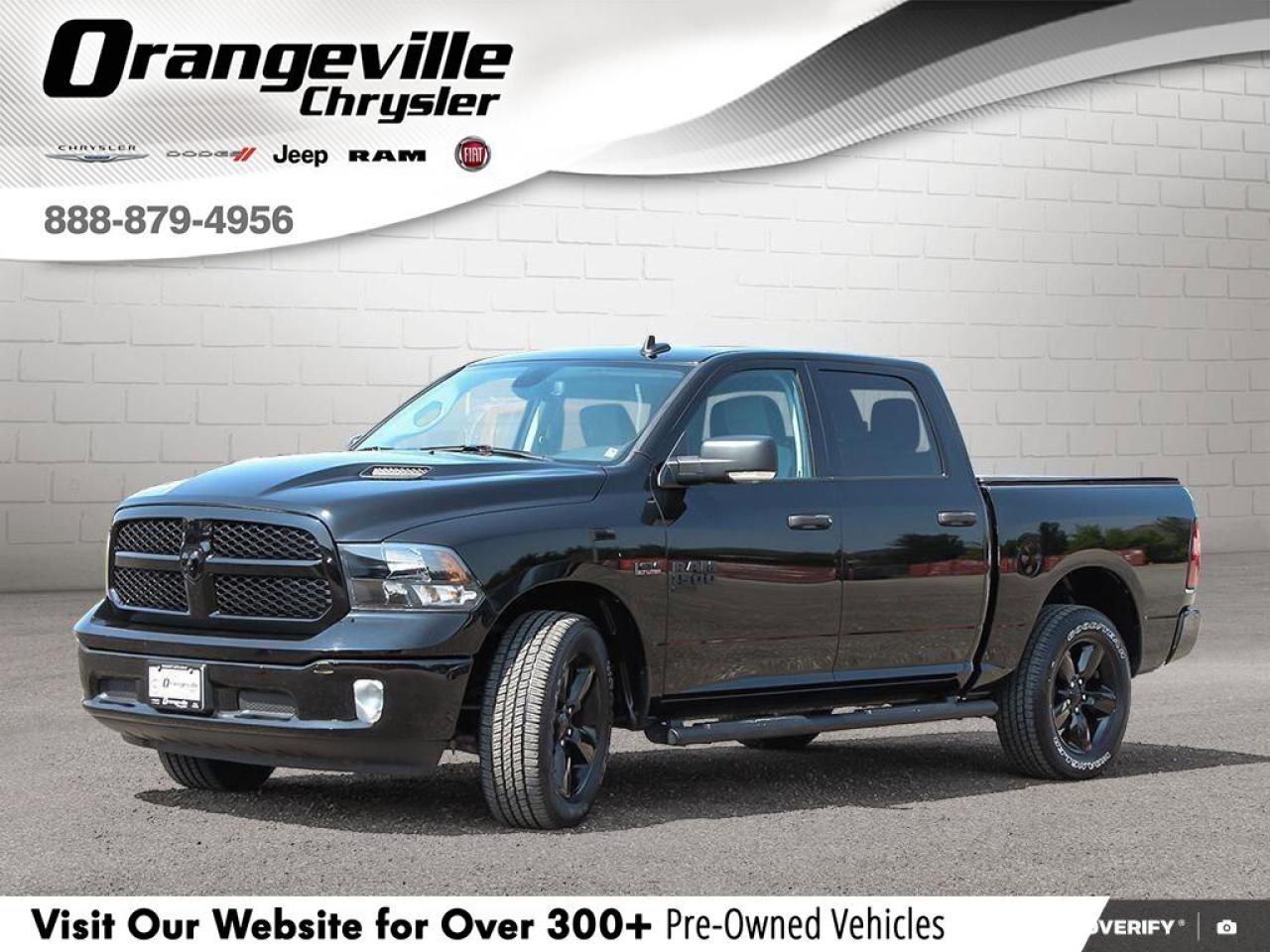 2023 RAM 1500 Classic SLTSLT BLACK, HEMI, CREW, 4X4, NAV, ROOF, HTD CLOT Photo