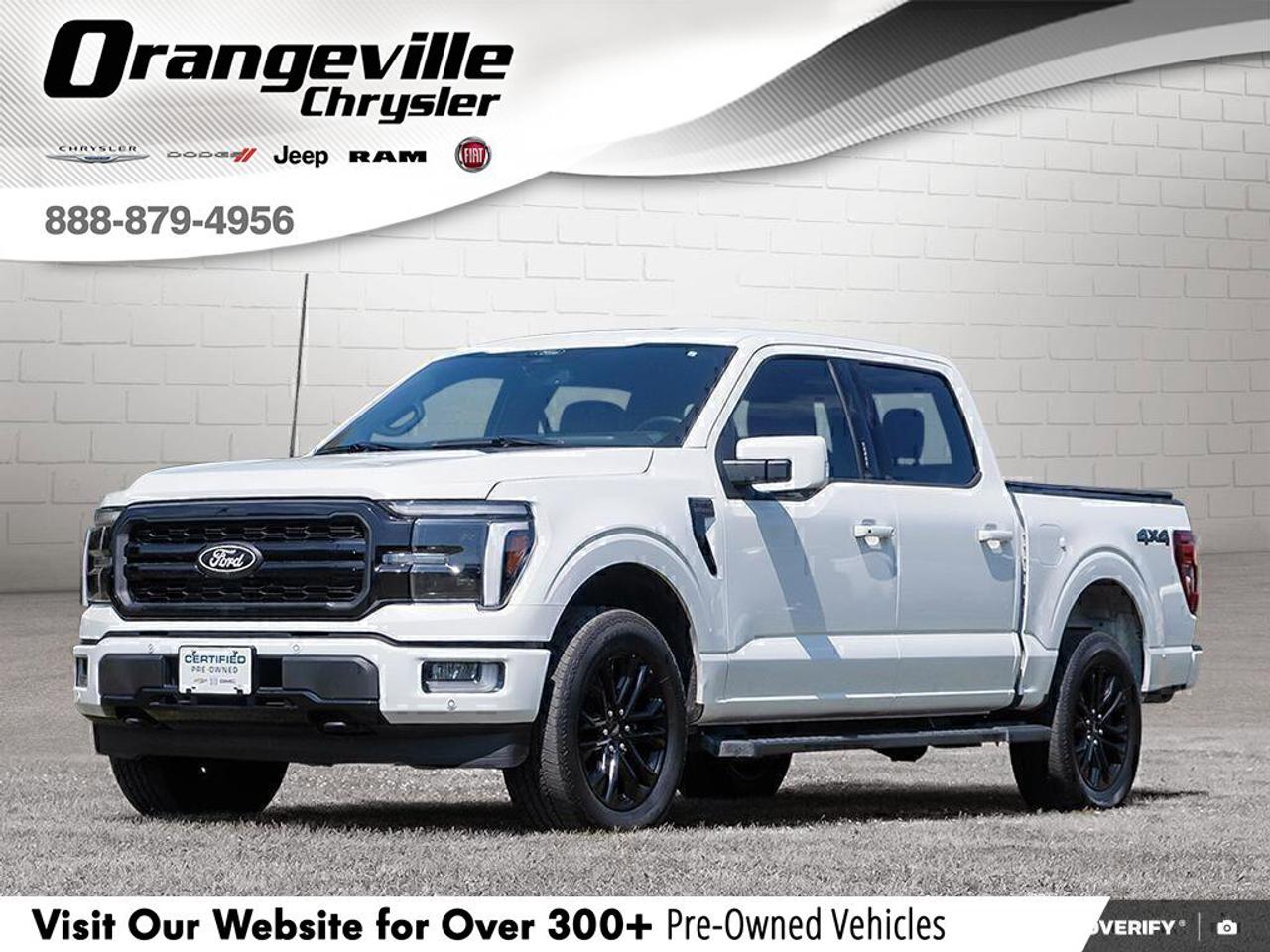 2024 Ford F-150 LARIATLARIAT BLACK, CREW, 4X4, ECOBOOST, NAV, HTD/ Photo