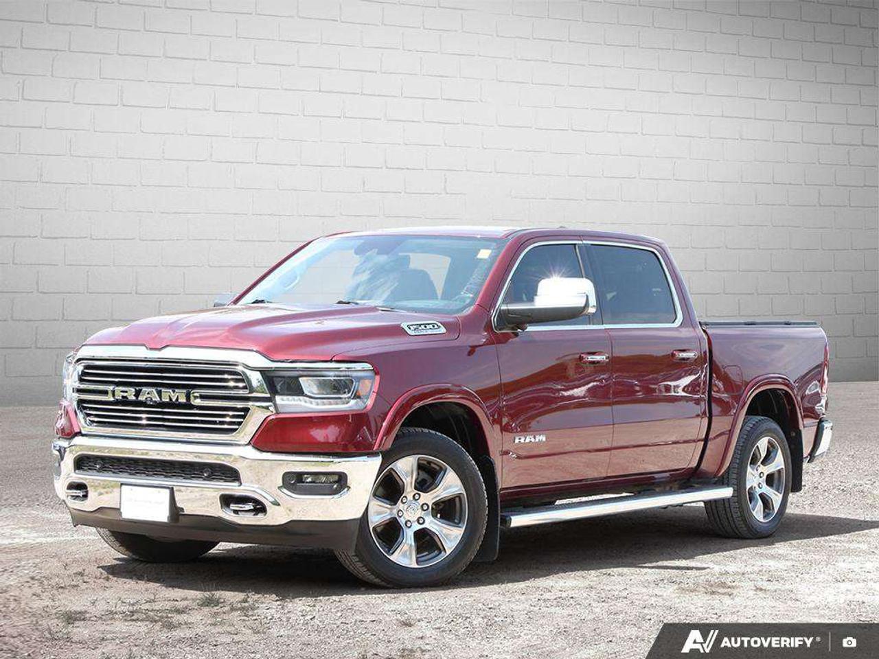 2021 RAM 1500 LaramieONE-OWNER, LEVEL 2 GROUP, HTD + CLD SEATS, 12 SCREEN W/ NAV Photo0