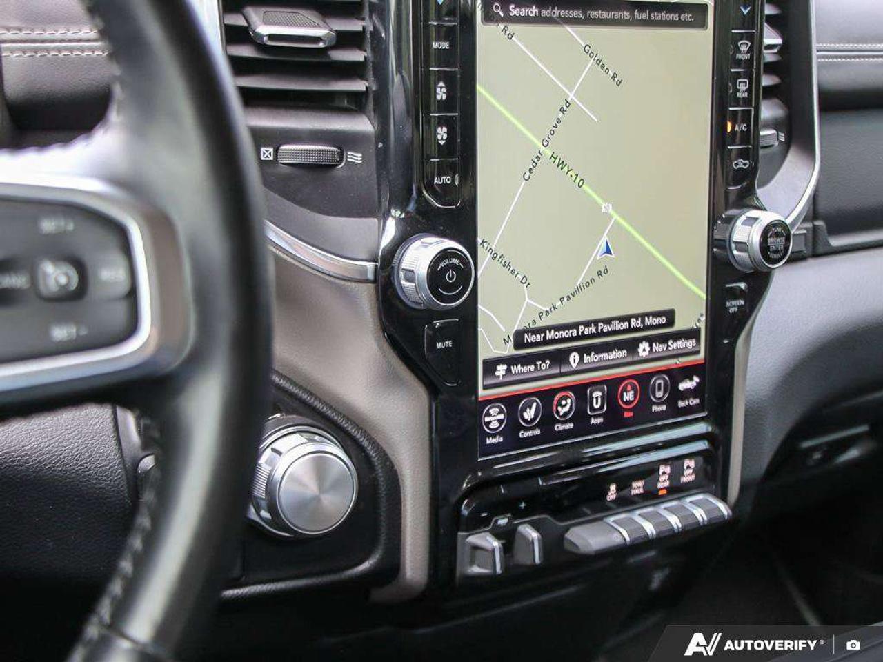 2021 RAM 1500 LaramieONE-OWNER, LEVEL 2 GROUP, HTD + CLD SEATS, 12 SCREEN W/ NAV Photo