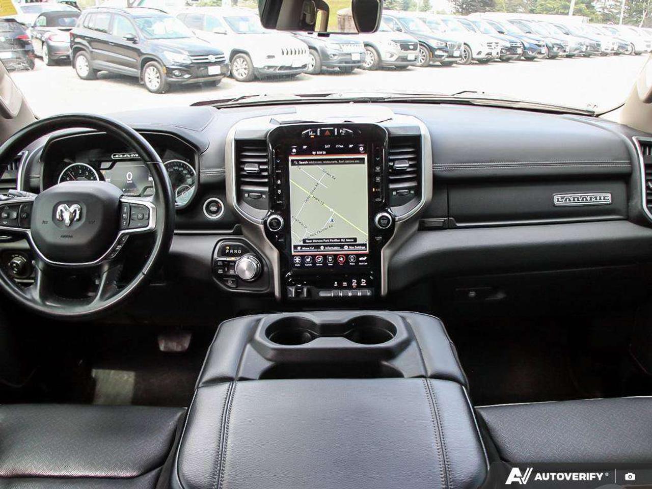 2021 RAM 1500 LaramieONE-OWNER, LEVEL 2 GROUP, HTD + CLD SEATS, 12 SCREEN W/ NAV Photo