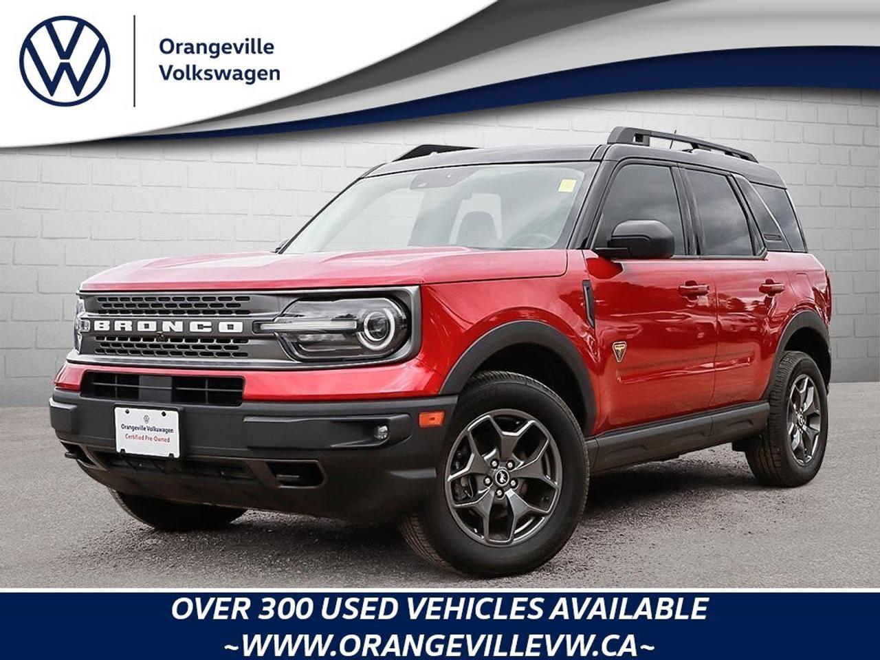 2021 Ford Bronco Sport BadlandsACCIDENT-FREE, HTD SEATS, BLIND SPOT MONIT Photo0