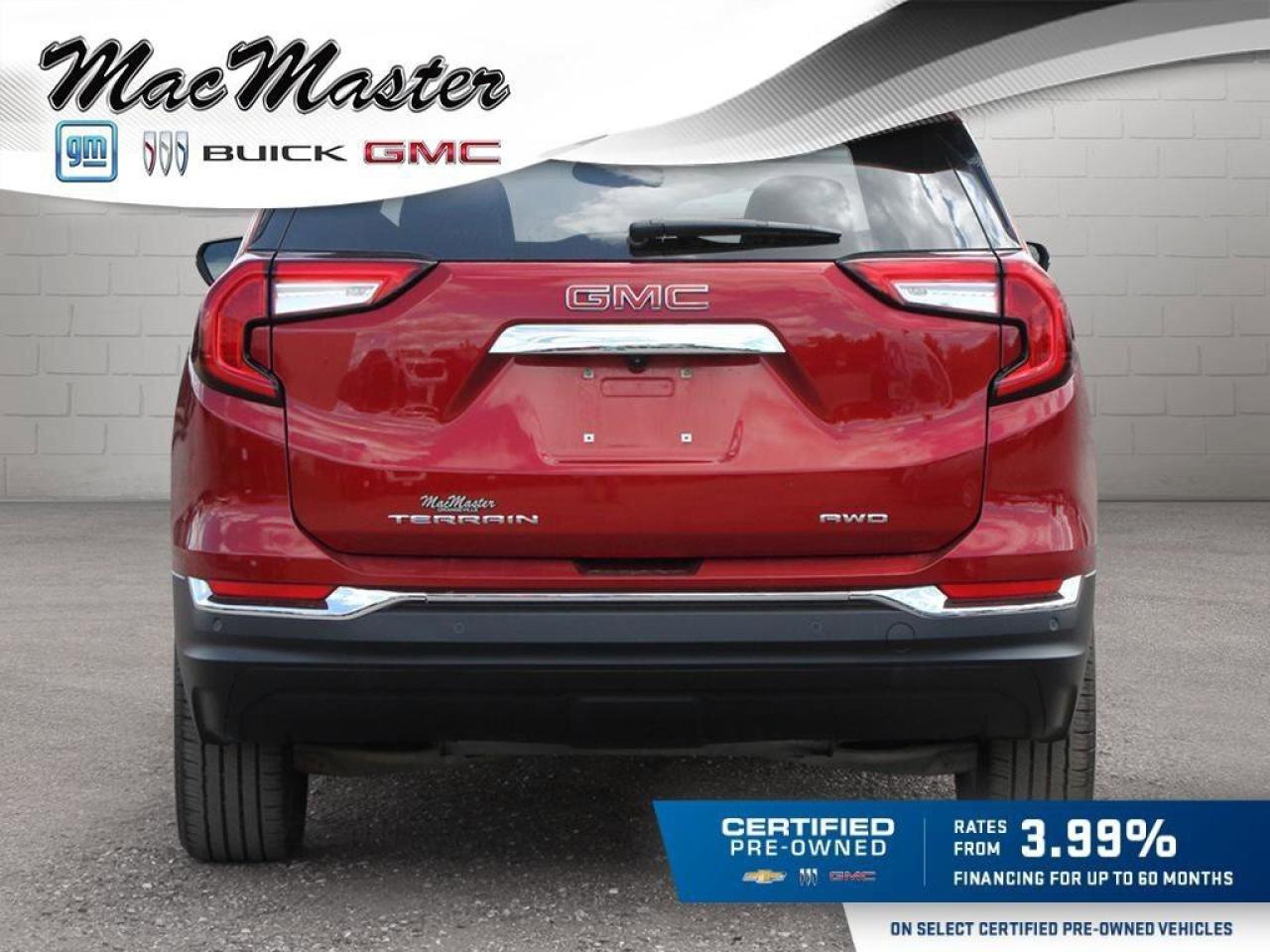 2022 GMC Terrain SLTSLT, 1.5T, NAV, ROOF, HTD LEATHER, 1-OWNER! Photo3