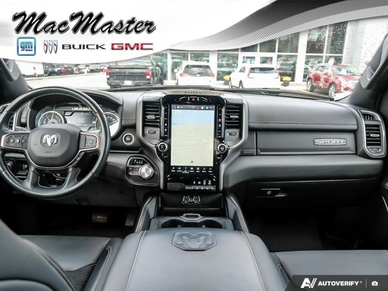 2022 RAM 1500 SportSPORT, CREW, 4X4, HEMI, NAV, HEATED SEATS, RE Photo