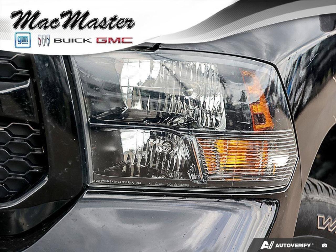 2022 RAM 1500 Classic SLTSLT BLACK, CREW, 4X4, HEMI, HEATED CLOTH, 1-OWN Photo