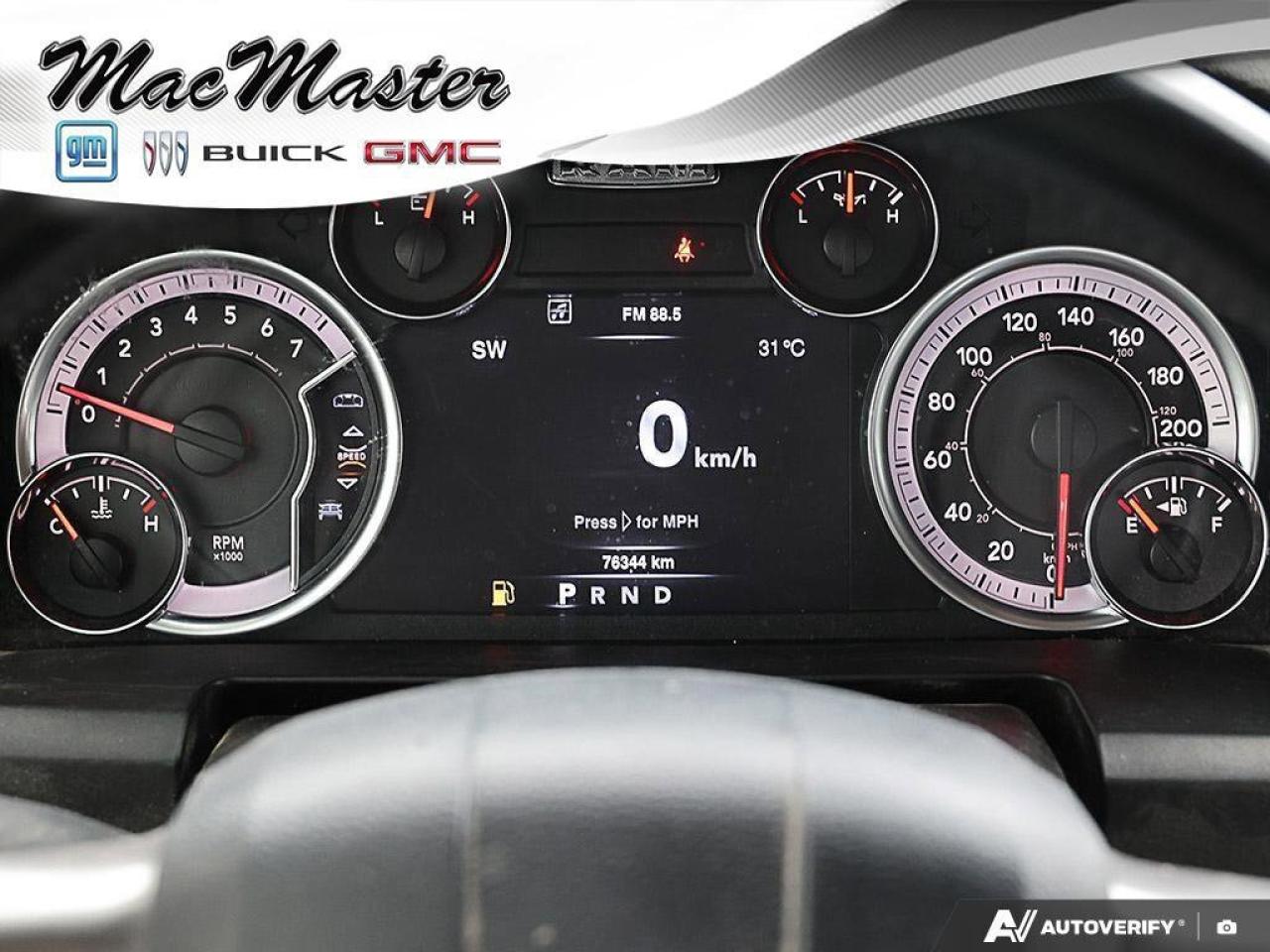 2022 RAM 1500 Classic SLTSLT BLACK, CREW, 4X4, HEMI, HEATED CLOTH, 1-OWN Photo