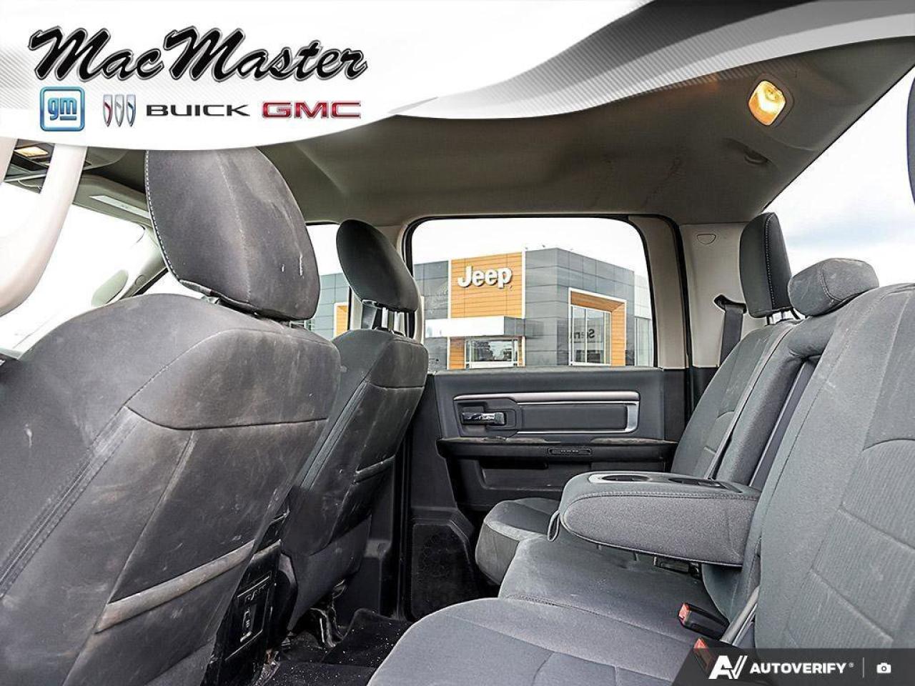 2022 RAM 1500 Classic SLTSLT BLACK, CREW, 4X4, HEMI, HEATED CLOTH, 1-OWN Photo