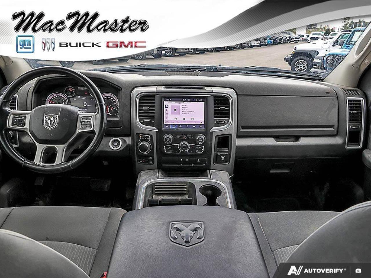 2022 RAM 1500 Classic SLTSLT BLACK, CREW, 4X4, HEMI, HEATED CLOTH, 1-OWN Photo