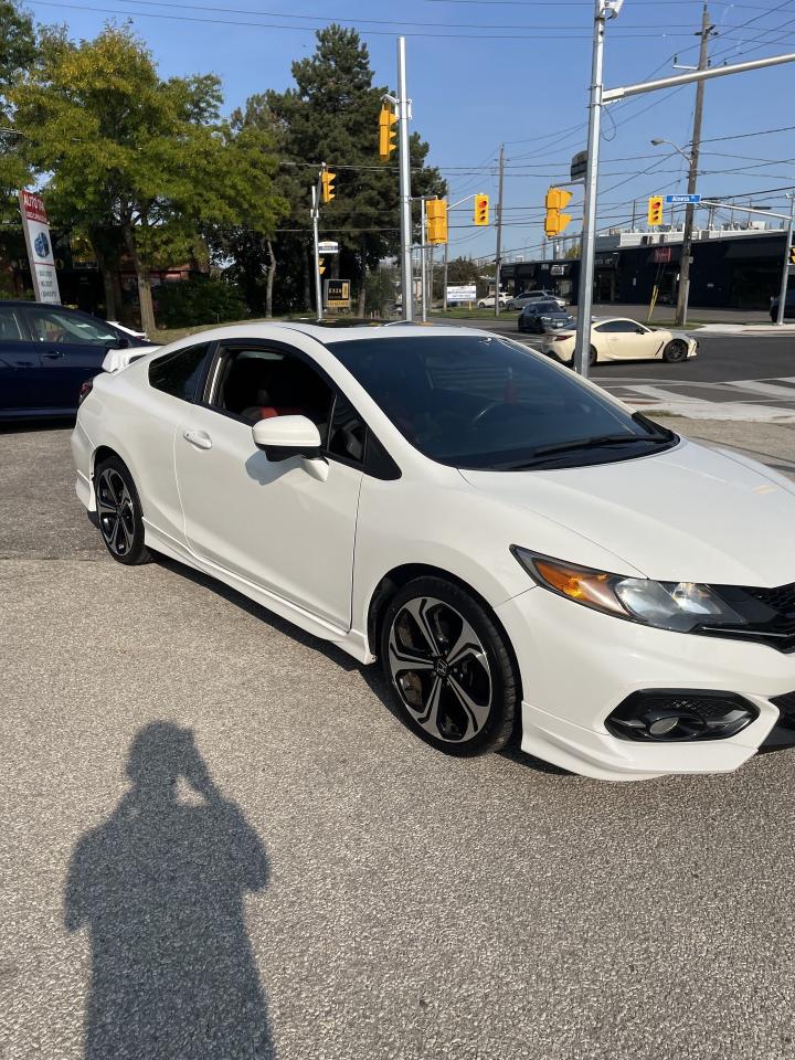 2014 Honda Civic Coupe 2dr 6 SPEED MANUAL SI NAVI BACKUP CAMERA SUNROOF Photo2