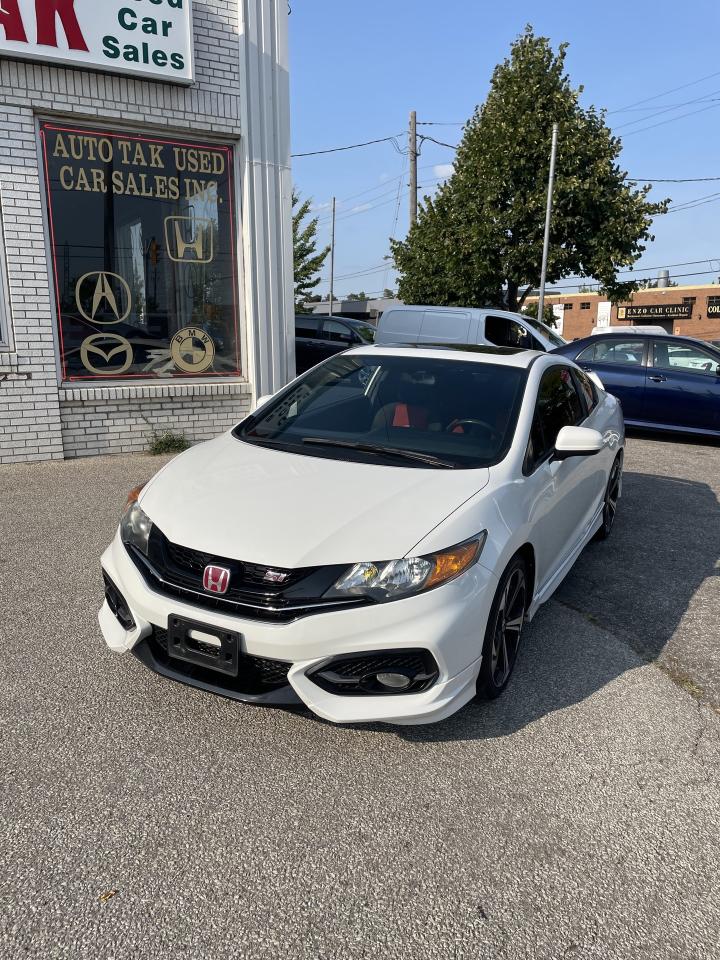 2014 Honda Civic Coupe 2dr 6 SPEED MANUAL SI NAVI BACKUP CAMERA SUNROOF Photo4