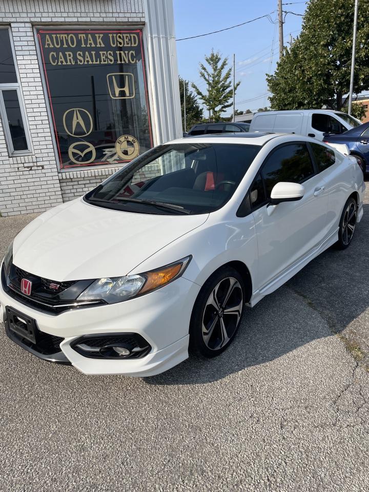 2014 Honda Civic Coupe 2dr 6 SPEED MANUAL SI NAVI BACKUP CAMERA SUNROOF Photo0