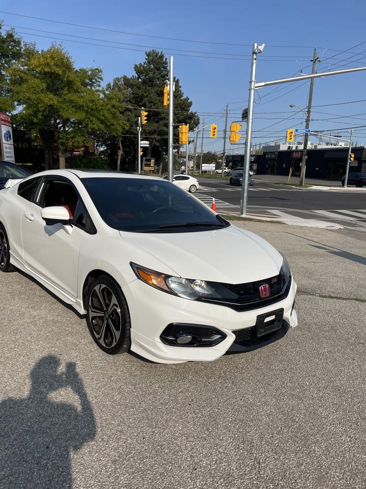 2014 Honda Civic Coupe 2dr 6 SPEED MANUAL SI NAVI BACKUP CAMERA SUNROOF Photo3