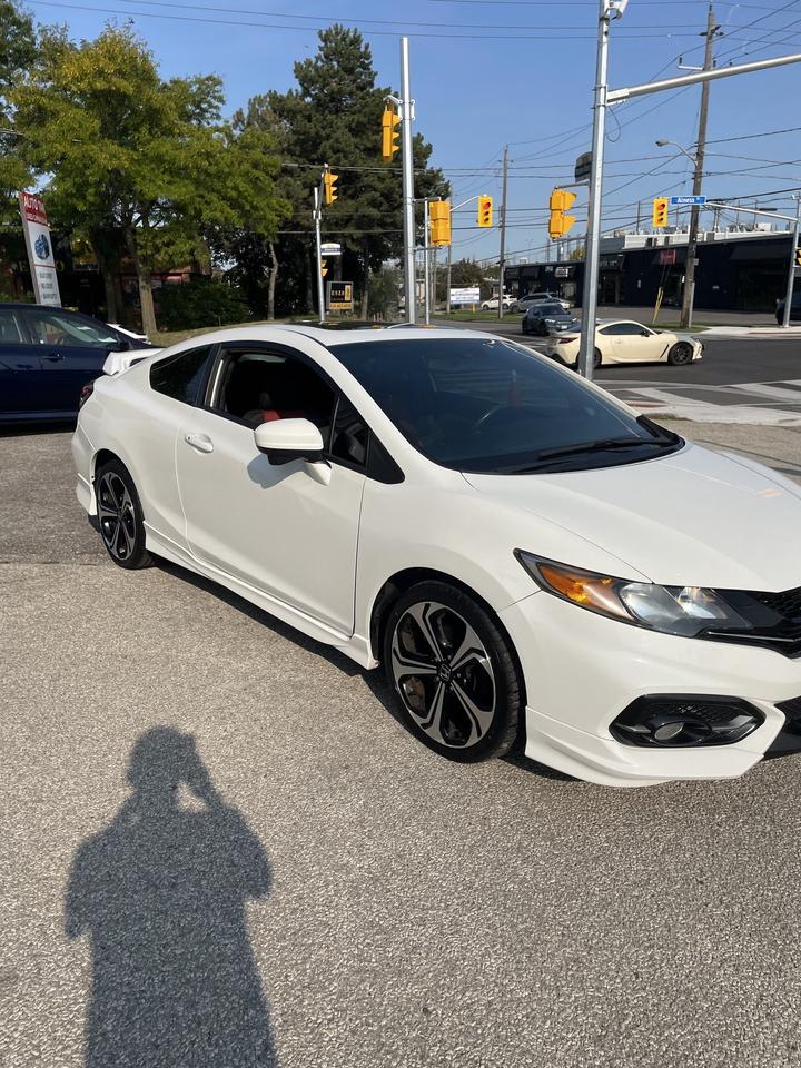 2014 Honda Civic Coupe 2dr 6 SPEED MANUAL SI NAVI BACKUP CAMERA SUNROOF Photo2