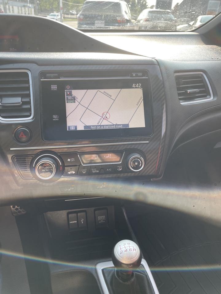 2014 Honda Civic Coupe 2dr 6 SPEED MANUAL SI NAVI BACKUP CAMERA SUNROOF Photo