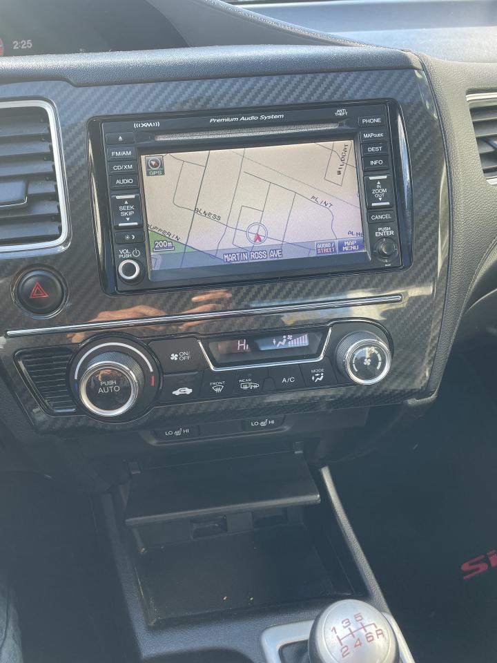 2013 Honda Civic Coupe si  6 speed manual  navigation backup camera Photo