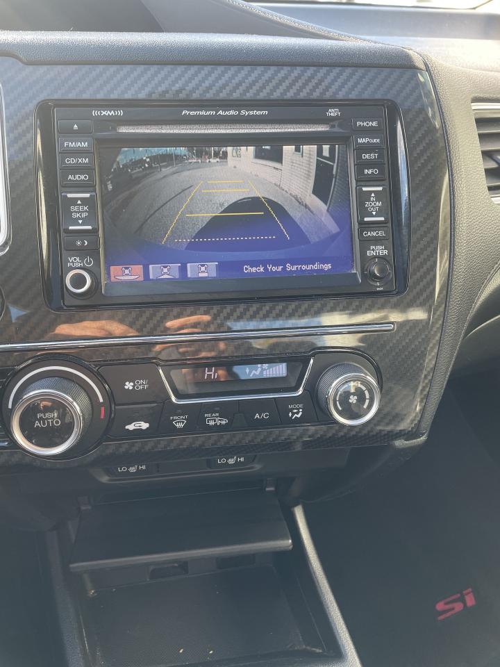 2013 Honda Civic Coupe si  6 speed manual  navigation backup camera Photo