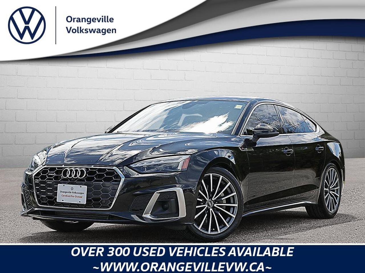 2022 Audi A5 Sportback TechnikACCIDENT-FREE, TWO SETS OF TIRES, AWD, SUNR Photo