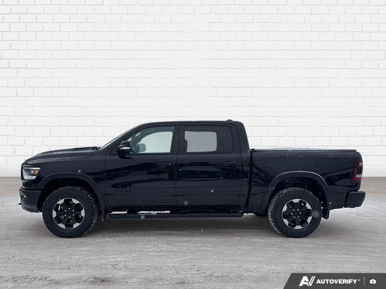 2019 RAM 1500 Rebel SPRAY IN BEDLINER   TONNEAU COVER   RUNNING Photo
