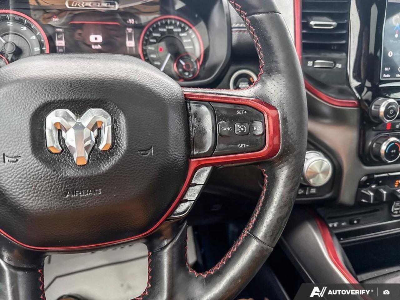 2019 RAM 1500 Rebel SPRAY IN BEDLINER   TONNEAU COVER   RUNNING Photo