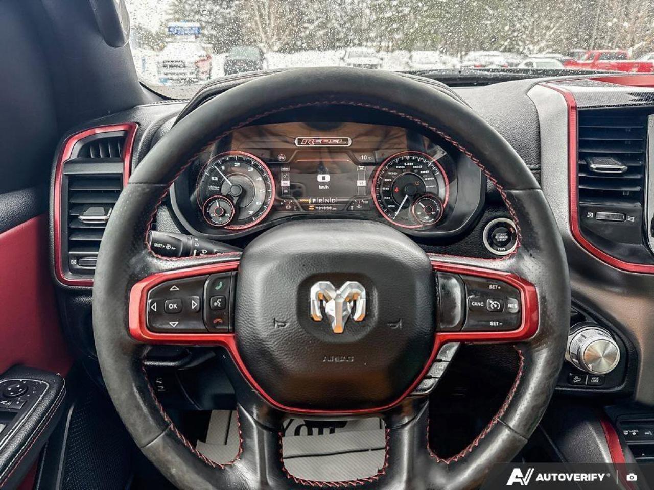 2019 RAM 1500 Rebel SPRAY IN BEDLINER   TONNEAU COVER   RUNNING Photo