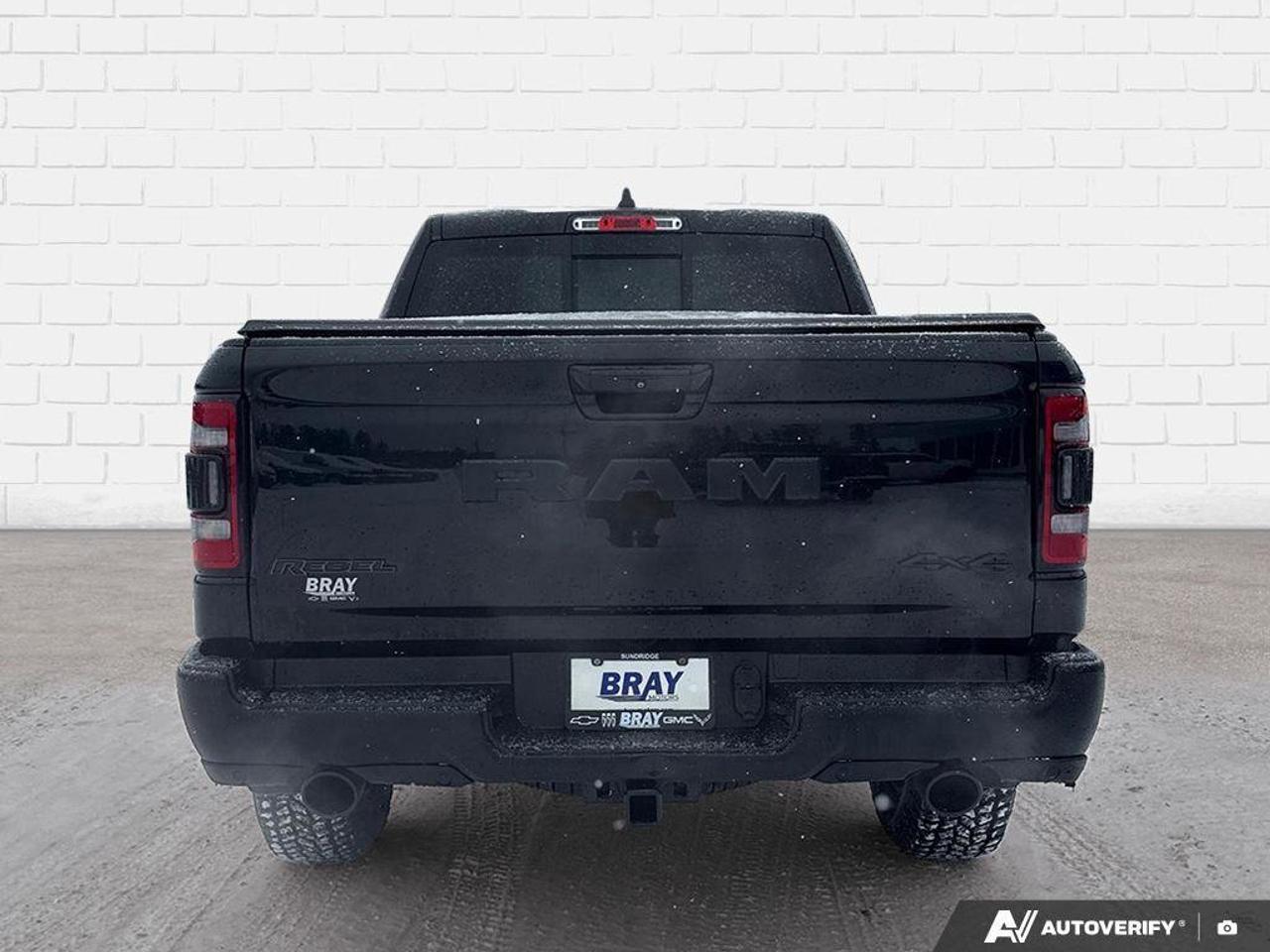 2019 RAM 1500 Rebel   SPRAY IN BEDLINER, TONNEAU COVER, RUNNING Photo3