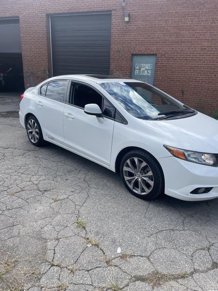 2012 Honda Civic SI 4DR SEDAN NAVUGATION SUNROOF 6 SPEED MANUAL Photo