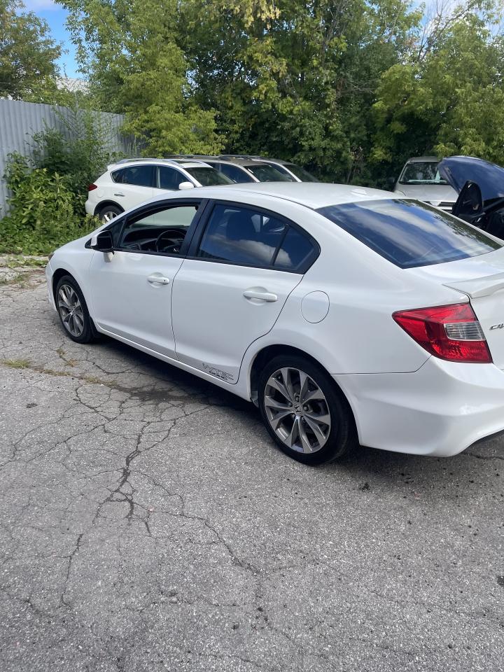 2012 Honda Civic SI 4DR SEDAN NAVUGATION SUNROOF 6 SPEED MANUAL Photo