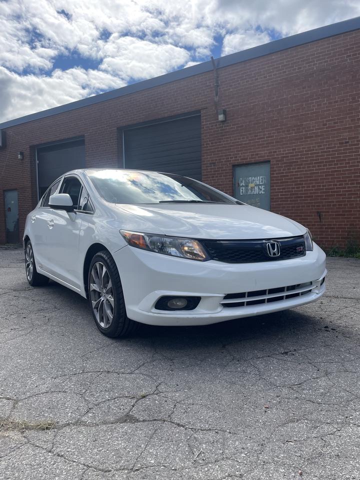 2012 Honda Civic SI 4DR SEDAN NAVUGATION SUNROOF 6 SPEED MANUAL Photo