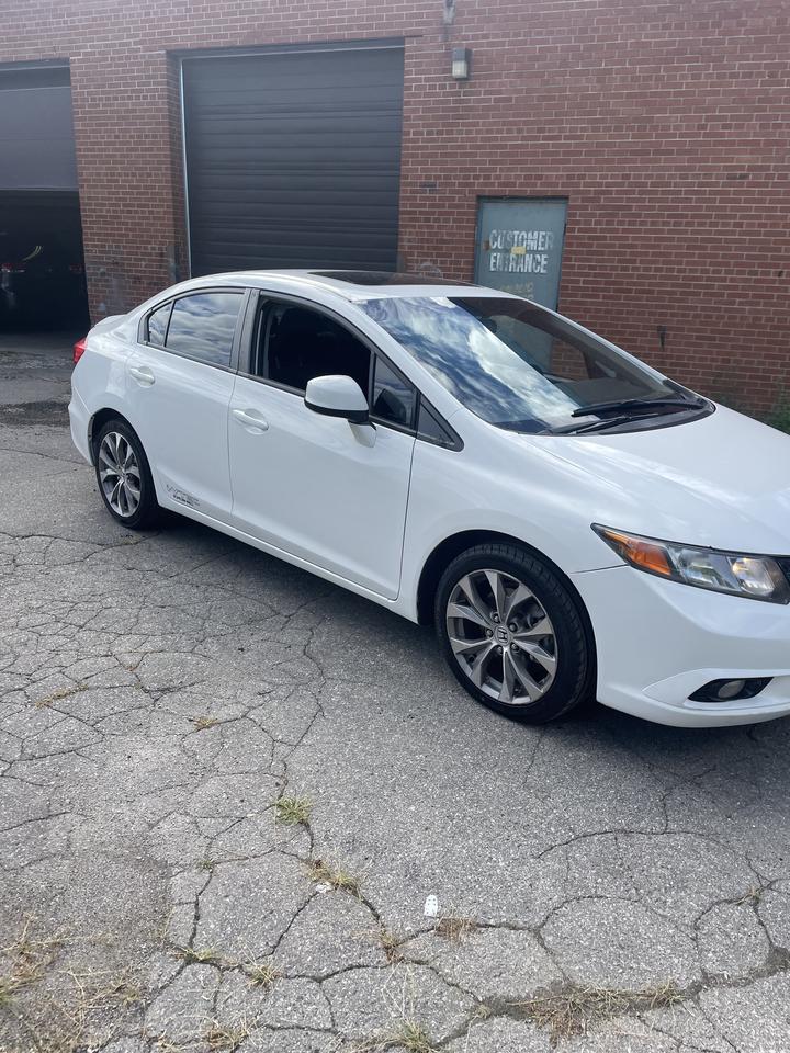 2012 Honda Civic SI 4DR SEDAN NAVUGATION SUNROOF 6 SPEED MANUAL Photo