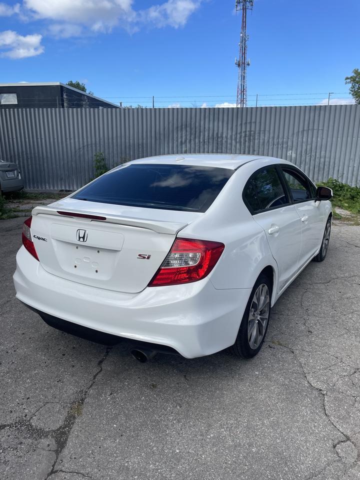 2012 Honda Civic SI 4DR SEDAN NAVUGATION SUNROOF 6 SPEED MANUAL Photo