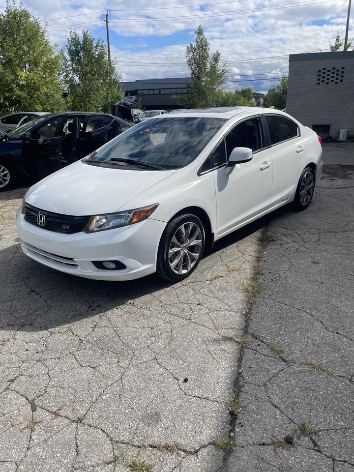 2012 Honda Civic SI 4DR SEDAN NAVUGATION SUNROOF 6 SPEED MANUAL Photo