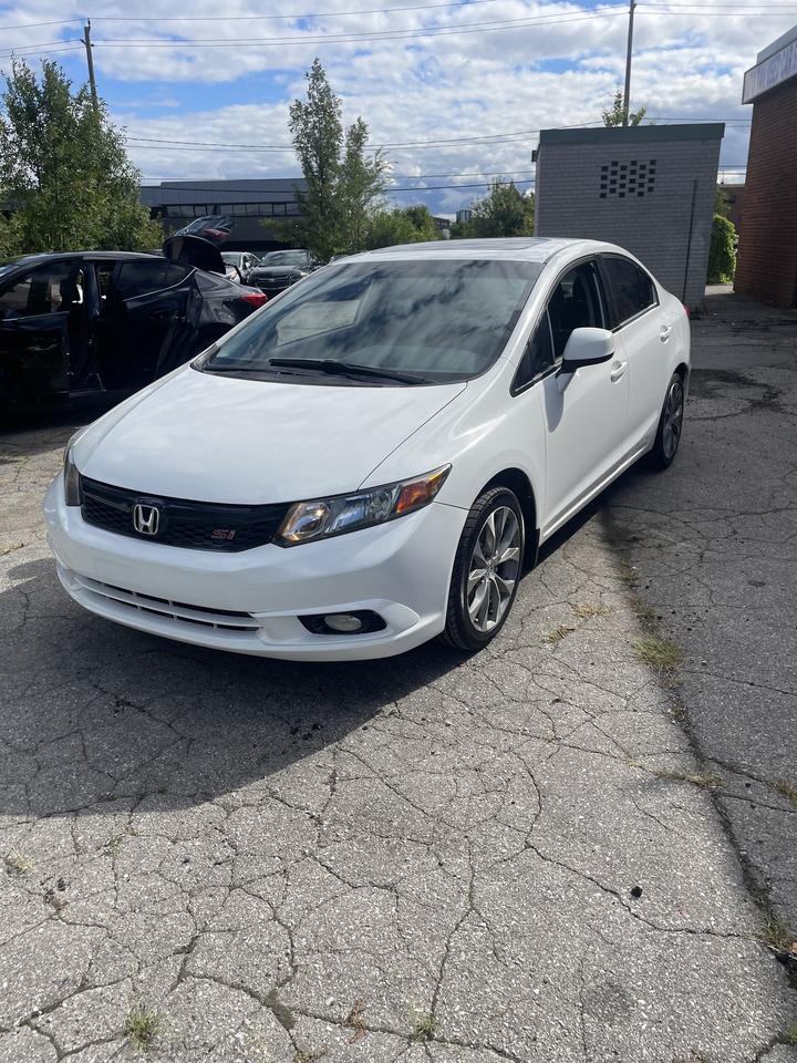 2012 Honda Civic SI 4DR SEDAN NAVUGATION SUNROOF 6 SPEED MANUAL Photo