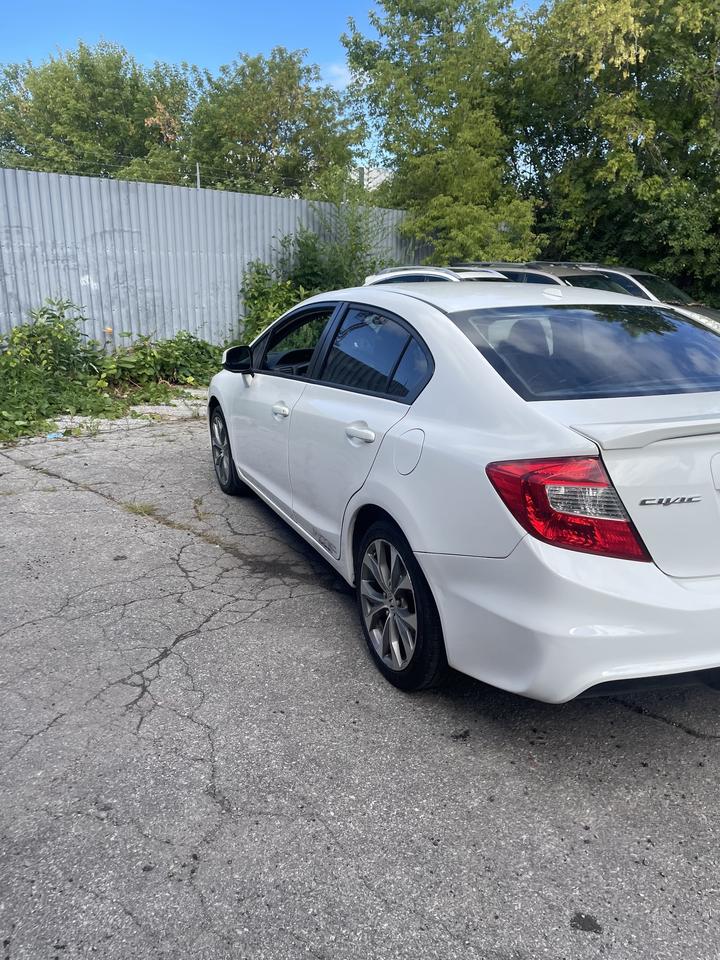 2012 Honda Civic SI 4DR SEDAN NAVUGATION SUNROOF 6 SPEED MANUAL Photo