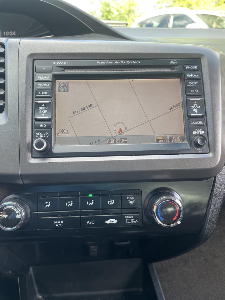 2012 Honda Civic SI 4DR SEDAN NAVUGATION SUNROOF 6 SPEED MANUAL Photo