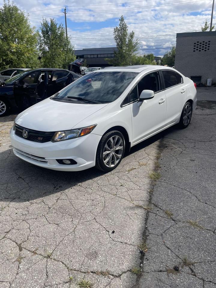 2012 Honda Civic SI 4DR SEDAN NAVUGATION SUNROOF 6 SPEED MANUAL Photo